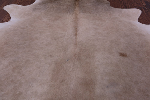 Beige Natural Cowhide Rug - Large 6' 9