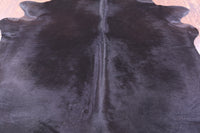 Thumbnail for Black Natural Cowhide Rug - Large 6' 7