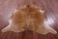 Thumbnail for Light Brown Natural Cowhide Rug - Large 6' 4
