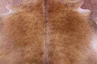 Thumbnail for Light Brown Natural Cowhide Rug - Large 6' 4