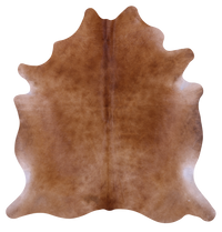 Thumbnail for Light Brown Natural Cowhide Rug - Large 6' 4