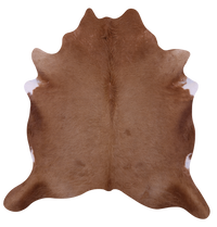 Thumbnail for Light Brown Natural Cowhide Rug - Large 6' 8