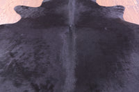 Thumbnail for Black Natural Cowhide Rug - Large 6' 9