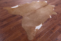 Thumbnail for Light Brown Natural Cowhide Rug - Large 6' 10