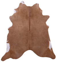 Thumbnail for Light Brown Natural Cowhide Rug - Large 6' 10