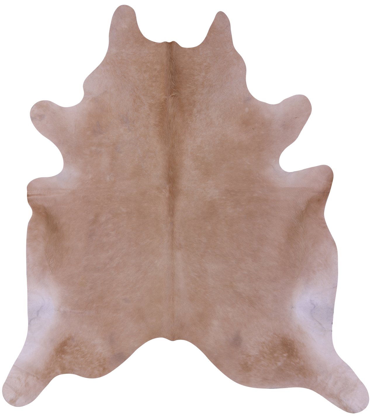 Beige Natural Cowhide Rug - XX-Large 8' 2"H x 7' 3"W