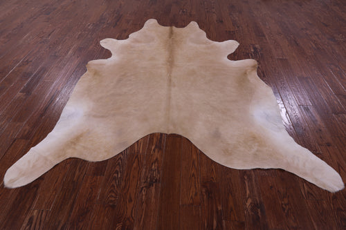 Beige Natural Cowhide Rug - XX-Large 8' 2