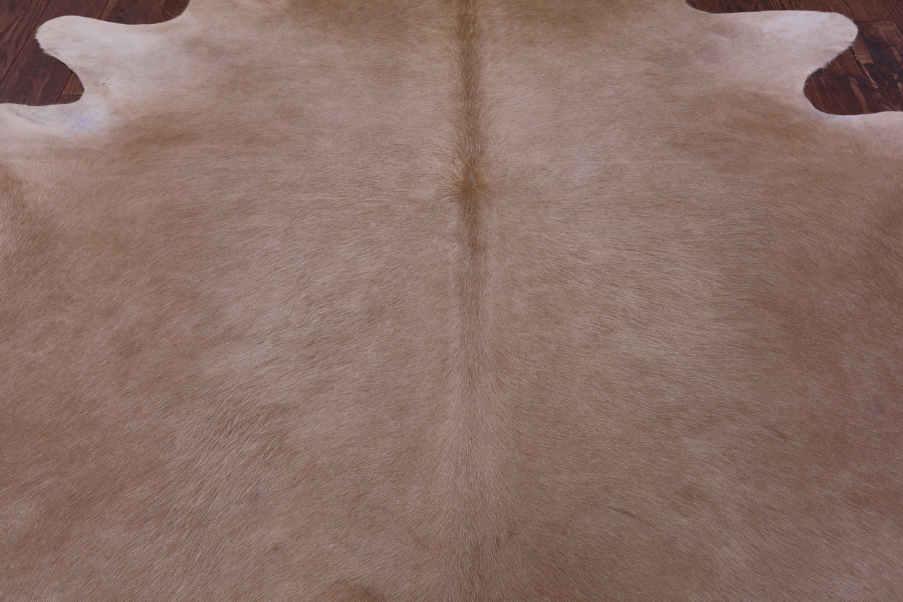 Beige Natural Cowhide Rug - XX-Large 8' 0"H x 6' 7"W