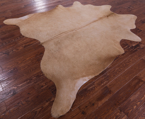 Beige Natural Cowhide Rug - XX-Large 8' 0
