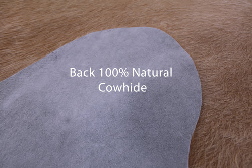 Beige Natural Cowhide Rug - XX-Large 8' 0