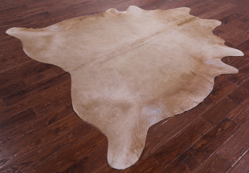 Beige Natural Cowhide Rug - XX-Large 8' 0