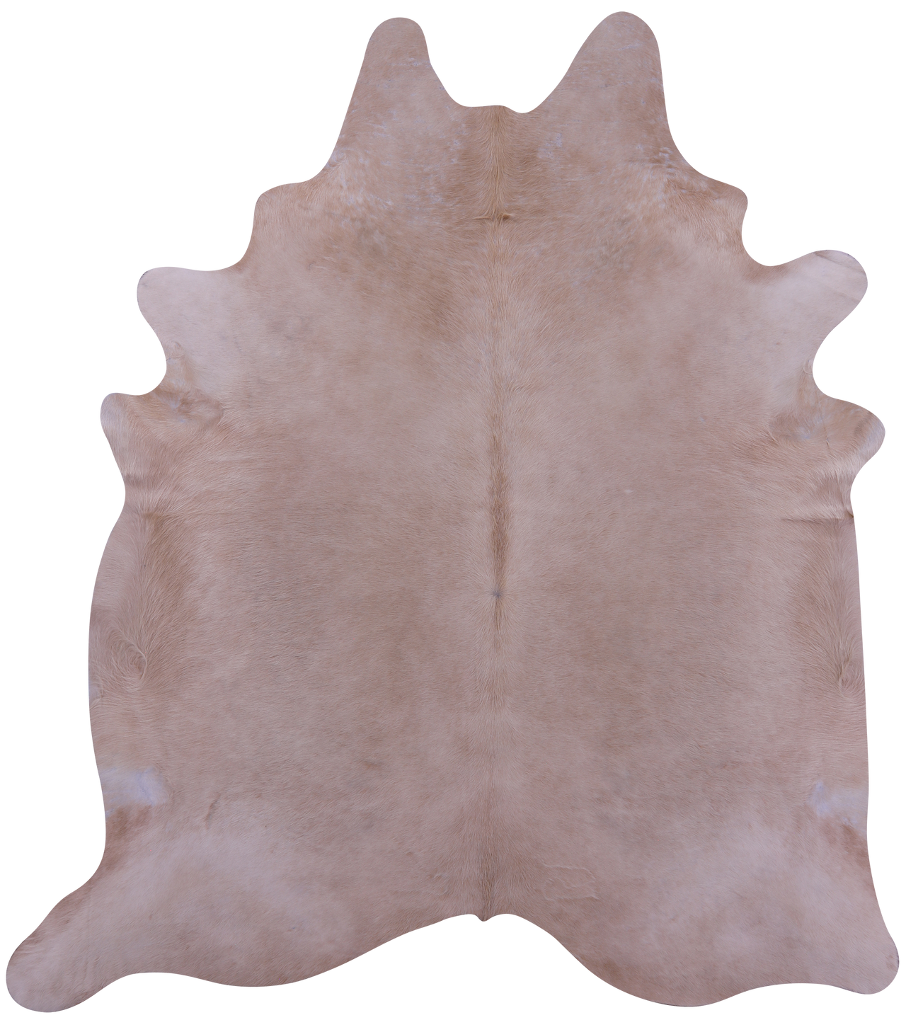 Beige Natural Cowhide Rug - XX-Large 8' 2"H x 7' 0"W