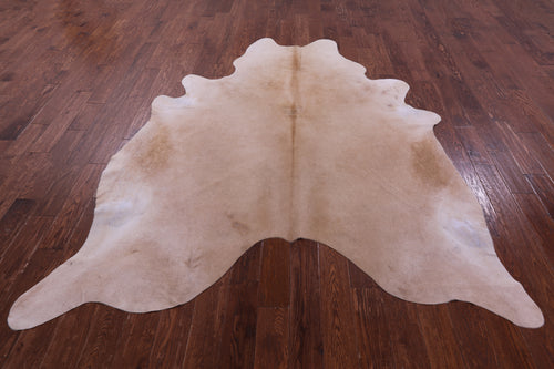 Beige Natural Cowhide Rug - XX-Large 8' 5
