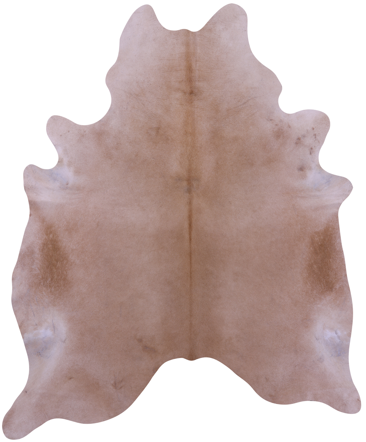 Beige Natural Cowhide Rug - XX-Large 8' 5"H x 6' 10"W