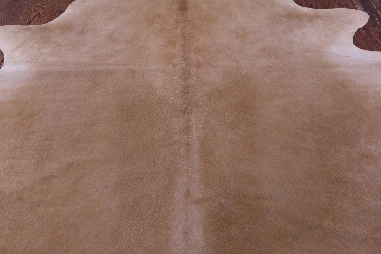 Beige Natural Cowhide Rug - X-Large 7' 6"H x 6' 8"W