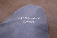 Thumbnail for Beige Natural Cowhide Rug - X-Large 7' 4