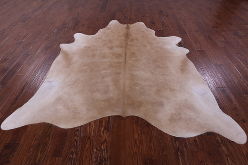 Beige Natural Cowhide Rug - XX-Large 7' 8