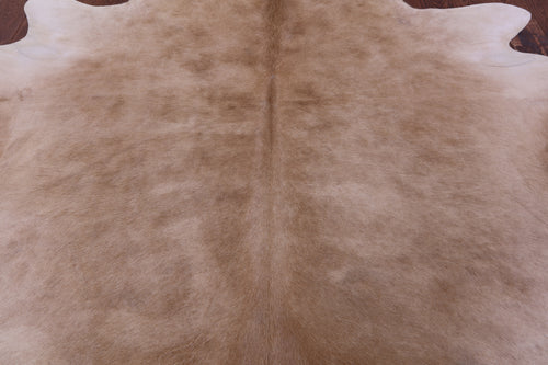 Beige Natural Cowhide Rug - XX-Large 7' 8