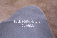 Thumbnail for Beige Natural Cowhide Rug - XX-Large 7' 8