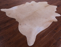Thumbnail for Beige Natural Cowhide Rug - X-Large 7' 5