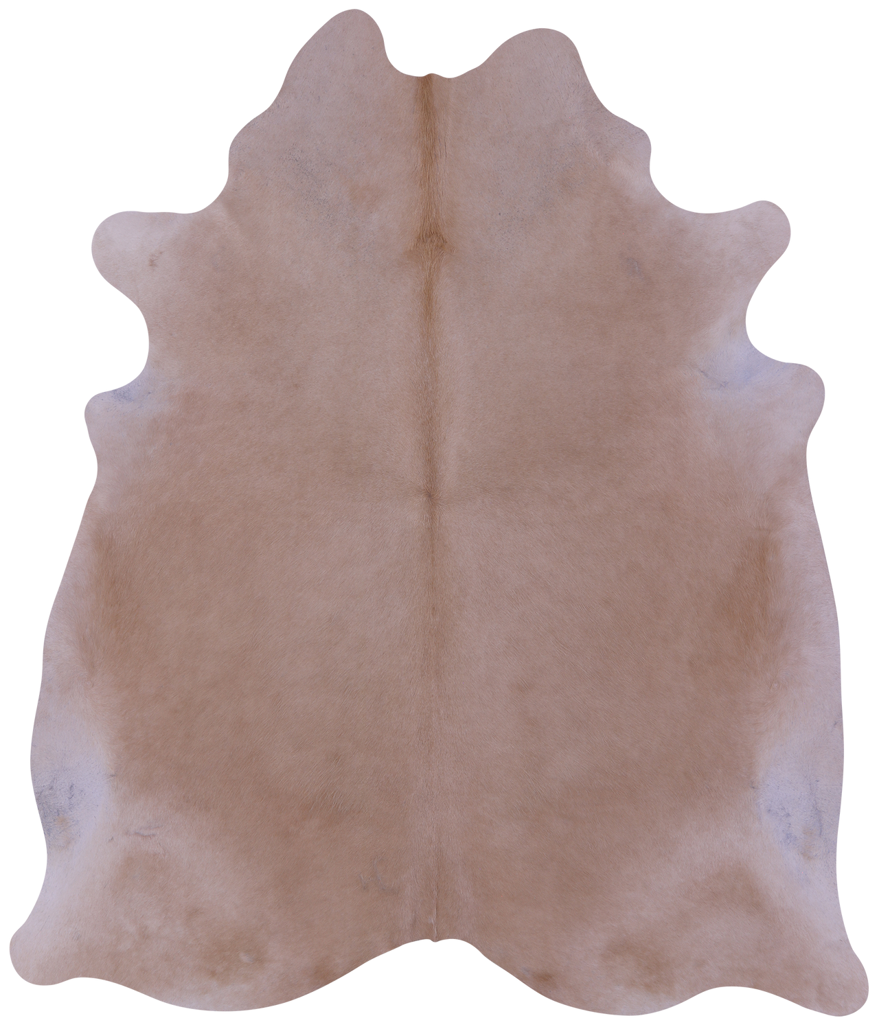 Beige Natural Cowhide Rug - X-Large 7' 3"H x 6' 2"W