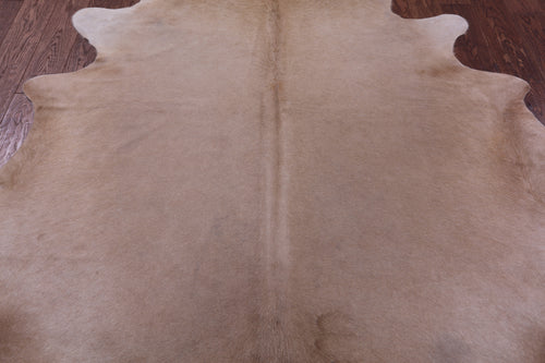 Beige Natural Cowhide Rug - X-Large 7' 5