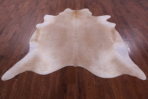 Beige Natural Cowhide Rug - X-Large 7' 5