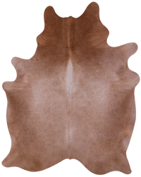 Thumbnail for Light Brown Natural Cowhide Rug - X-Large 7' 6
