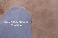Thumbnail for Beige Natural Cowhide Rug - Large 6' 8