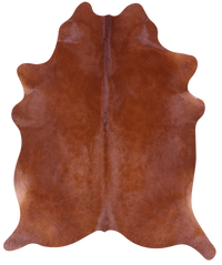 Thumbnail for Brown Natural Cowhide Rug - X-Large 7' 3