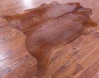 Thumbnail for Brown Natural Cowhide Rug - X-Large 7' 3