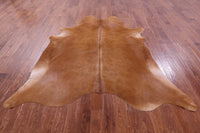 Thumbnail for Brown Natural Cowhide Rug - XX-Large 7' 10