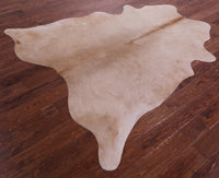 Thumbnail for Beige Natural Cowhide Rug - Large 6' 10