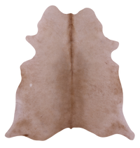 Thumbnail for Beige Natural Cowhide Rug - Large 6' 10