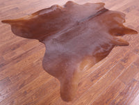 Thumbnail for Brown Natural Cowhide Rug - X-Large 7' 2