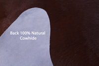Thumbnail for Brown Natural Cowhide Rug - X-Large 7' 2