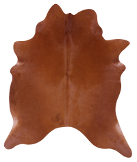 Thumbnail for Brown Natural Cowhide Rug - X-Large 7' 4