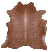 Thumbnail for Light Brown Natural Cowhide Rug - Large 6' 10