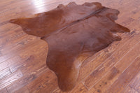 Thumbnail for Brown Natural Cowhide Rug - X-Large 7' 4