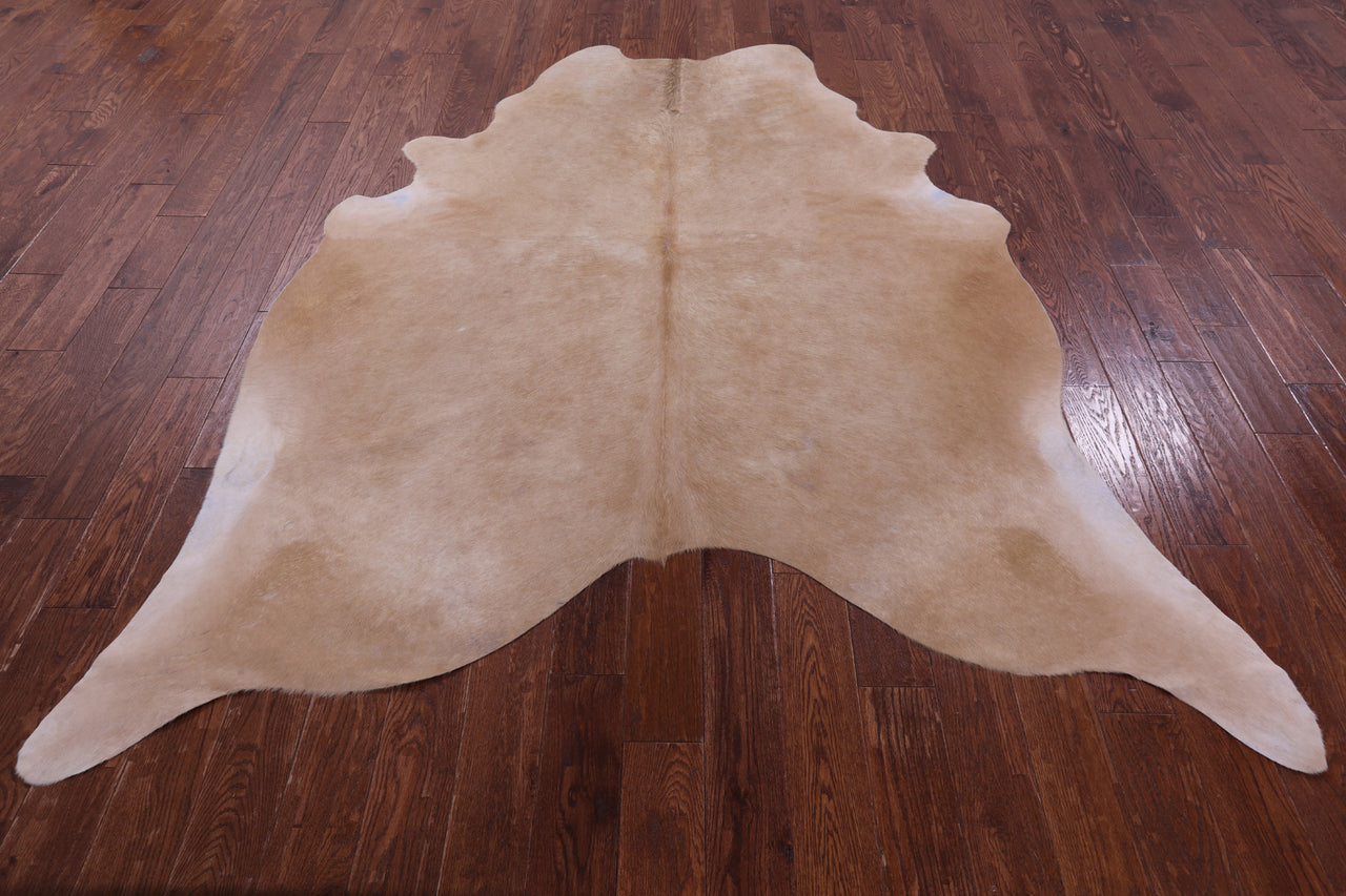 Beige Natural Cowhide Rug - XX-Large 8' 1"H x 6' 8"W