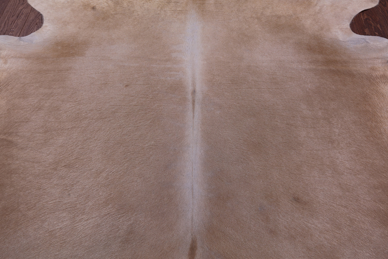 Beige Natural Cowhide Rug - XX-Large 8' 0"H x 7' 0"W