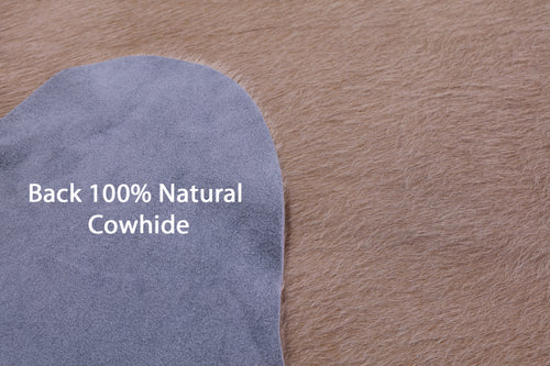 Beige Natural Cowhide Rug - XX-Large 8' 0