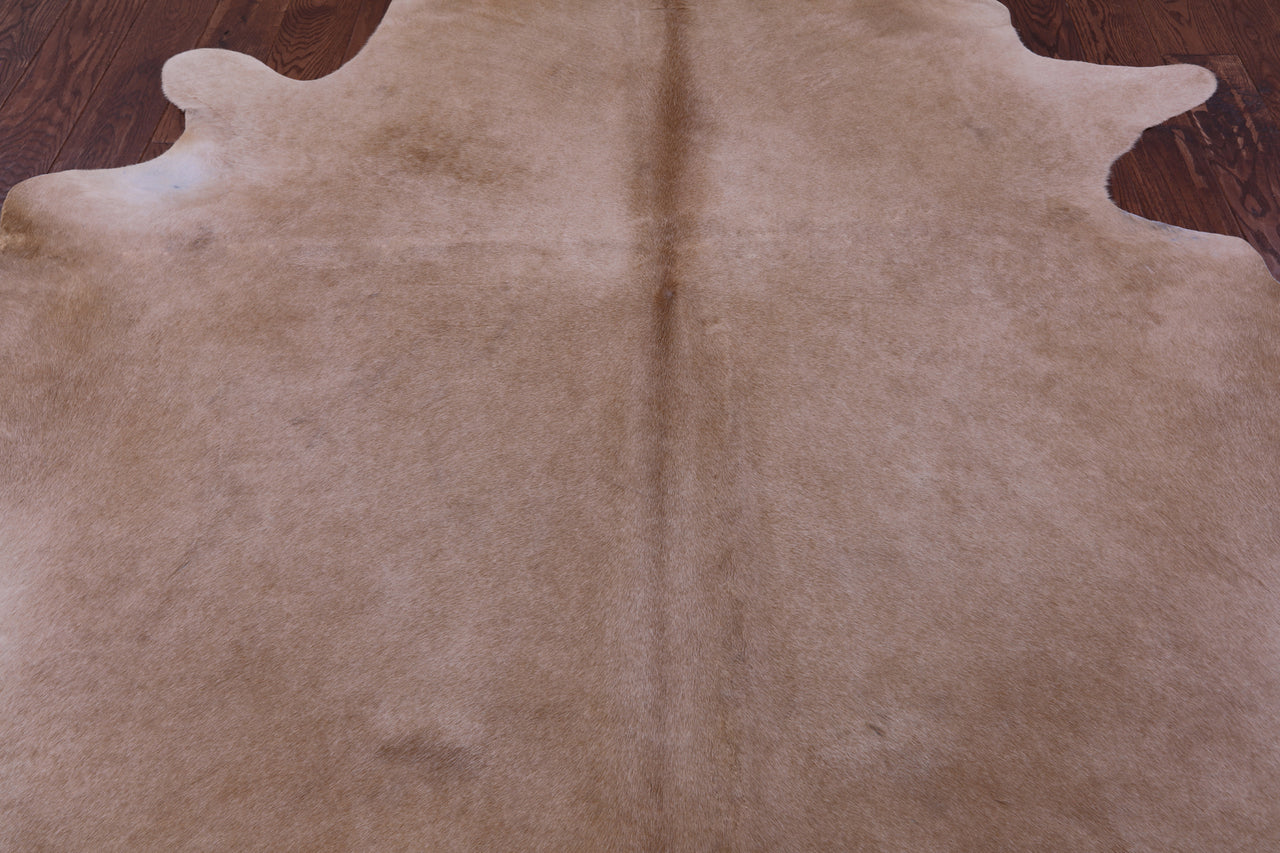 Beige Natural Cowhide Rug - XX-Large 8' 4"H x 7' 5"W