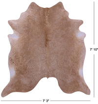 Thumbnail for Beige Natural Cowhide Rug - XX-Large 7' 10