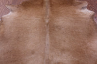 Thumbnail for Light Brown Natural Cowhide Rug - XX-Large 7' 10