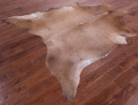Thumbnail for Light Brown Natural Cowhide Rug - XX-Large 7' 10