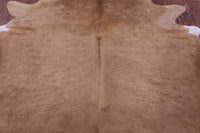 Thumbnail for Light Brown Natural Cowhide Rug - XX-Large 7' 10