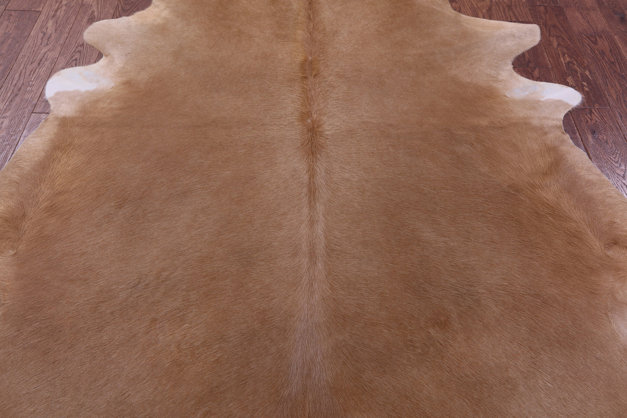 Light Brown Natural Cowhide Rug - XX-Large 8' 0"H x 6' 10"W