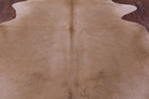 Beige Natural Cowhide Rug - X-Large 7' 2