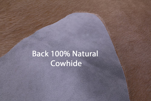 Beige Natural Cowhide Rug - X-Large 7' 2